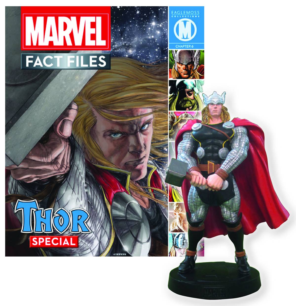 Eaglemoss Marvel Comics Fact File Thor Figurine